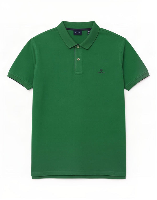 Gant Polo Hombre 2XL Algodón Verde