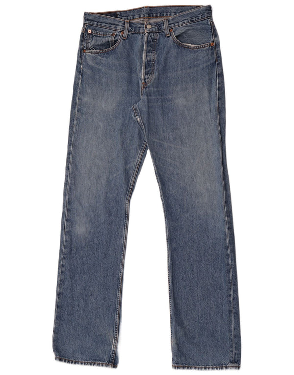 Levi's Hombre 501 Vaqueros Rectos W32 L34 Azul