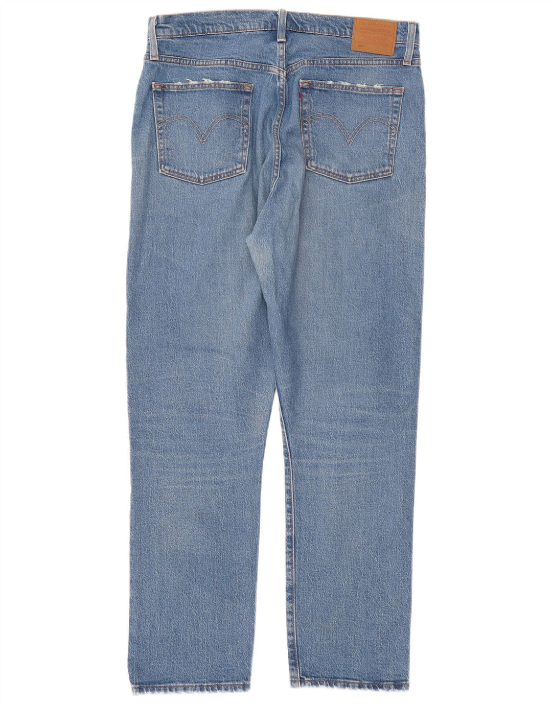 Vaqueros Levi's Mujer 501 Rectos W34 L28 Algodón Azul