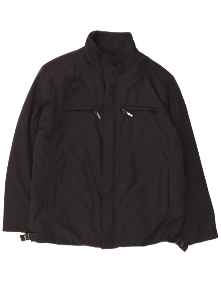 Ivy Oxford Chaqueta cortavientos para hombre IT 50 Grande Poliéster negro