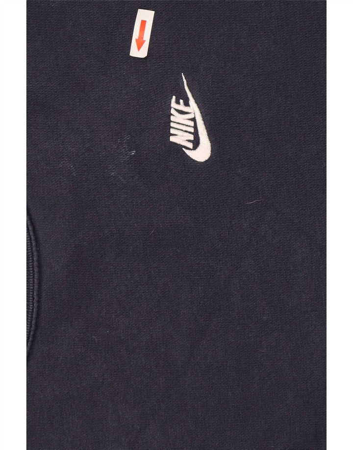 Nike Hombre Sudadera Jumper Grande Azul Marino Algodón