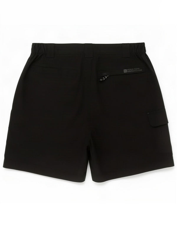 Pantalones cortos tipo cargo para mujer de Mountain Warehouse UK 10 Small W27 Poliéster negro