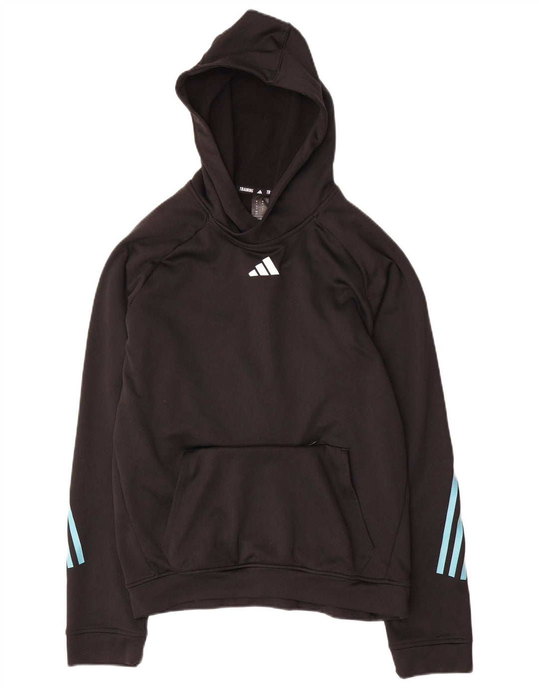 Adidas Hombre Aeroready Sudadera con capucha Jersey Pequeño Negro Poliéster