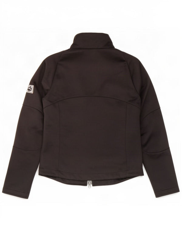 Jack Wolfskin Chaqueta de chándal para mujer UK 8 XS Poliéster floral negro