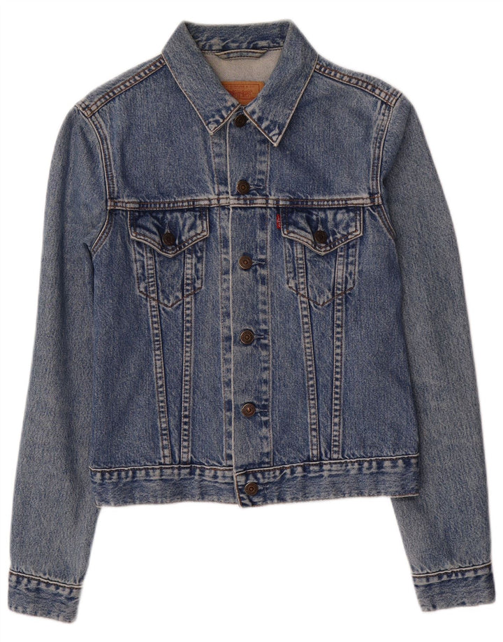 LEVI'S Chaqueta Vaquera Niña 10-11 Años Azul Medio Algodón