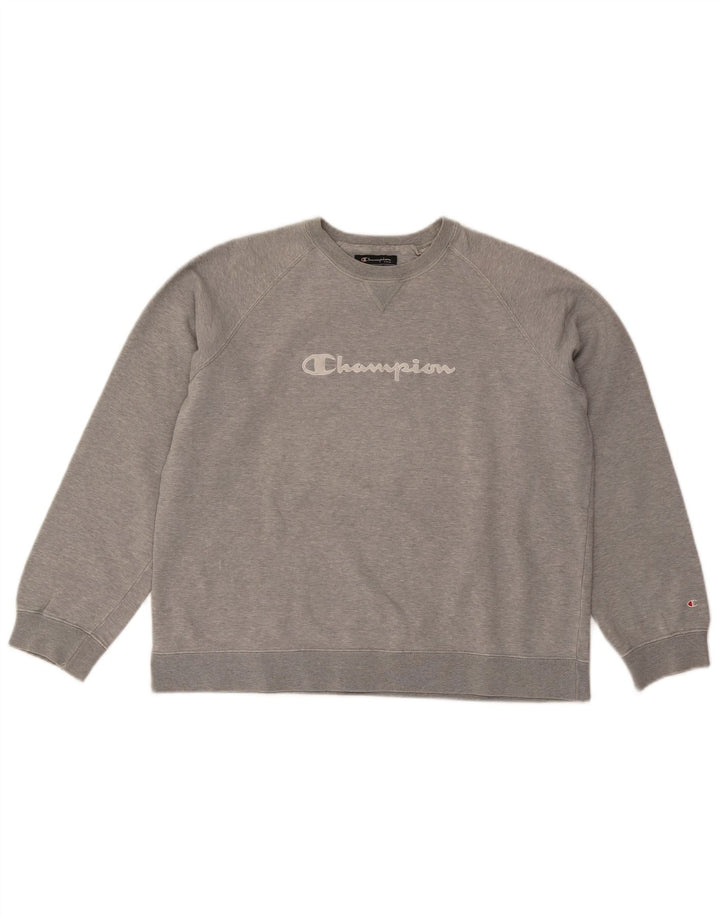 Champion Sudadera Gráfica para Mujer Jersey UK 18 XL Gris