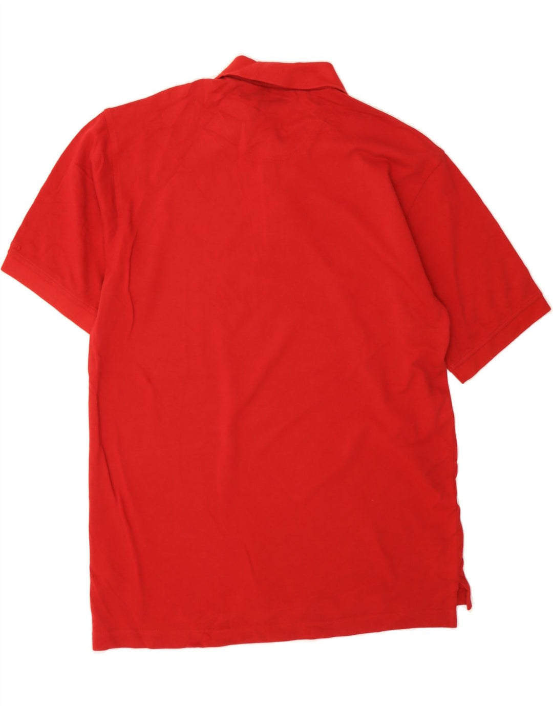 IZOD Mens Polo Shirt Large Red Cotton Vintage Izod and Second-Hand Izod from Messina Hembry 