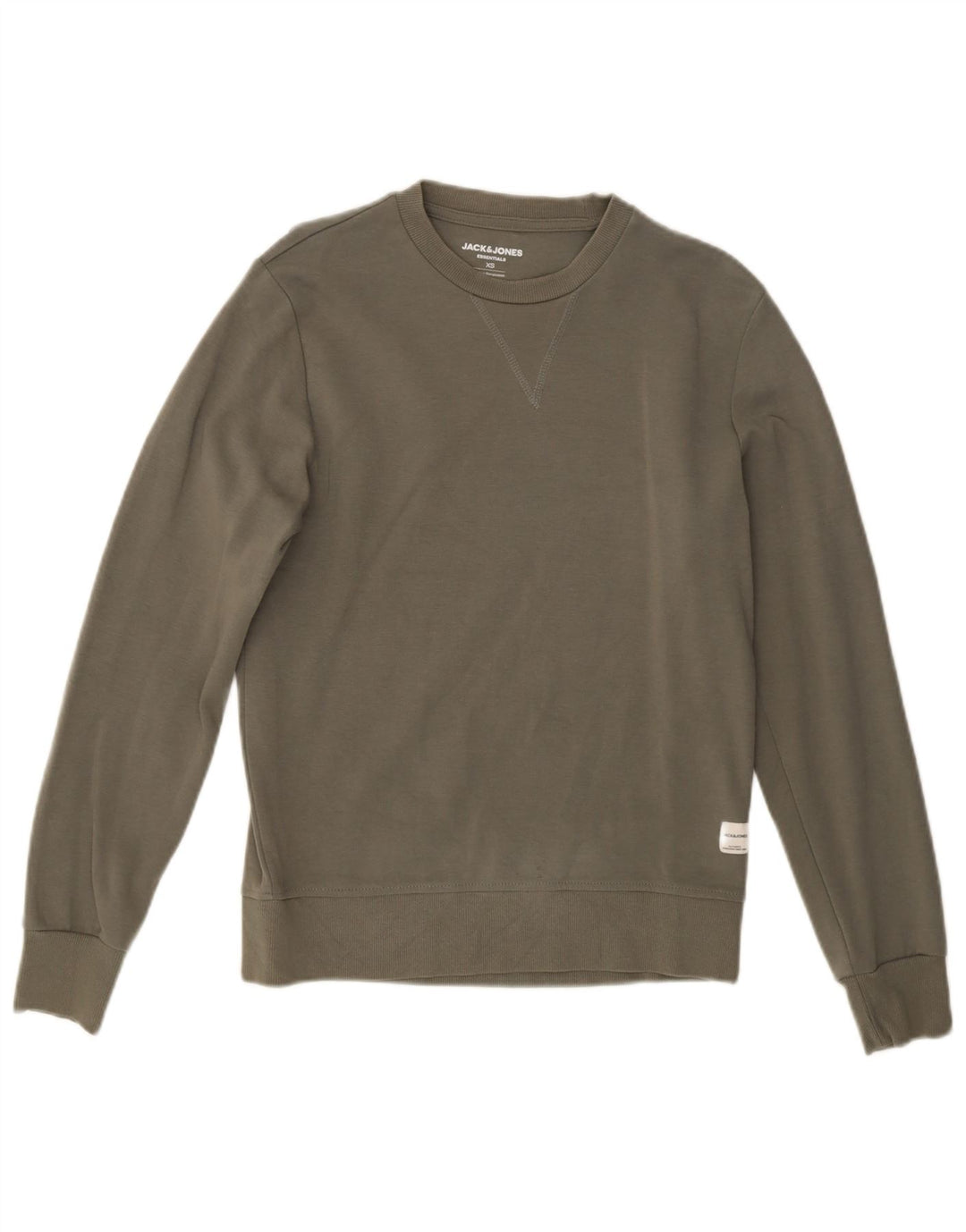 Jack & Jones Hombre Sudadera Jumper XS Caqui Algodón