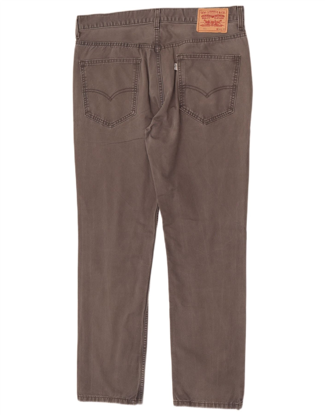 Levi's Jeans rectos 751 para hombre W36 L32 Algodón gris