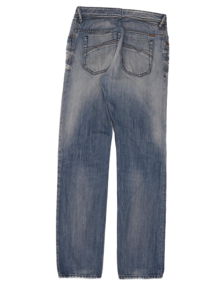 Diesel Hombre Iakop Vaqueros Slim Desgastados W33 L34 Algodón Azul