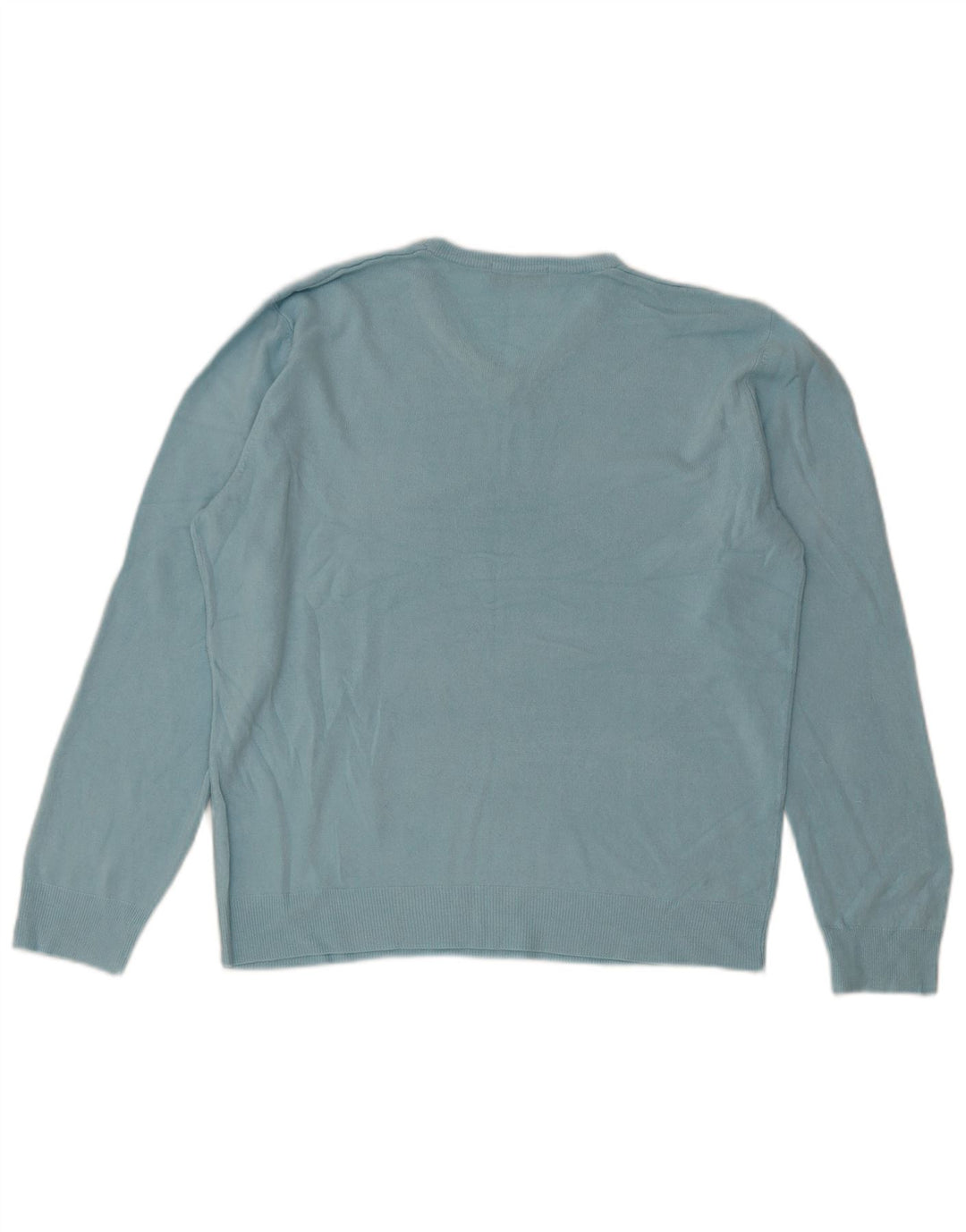 Marks & Spencer Suéter Azul Harbor con Cuello En V para Hombre Acrílico Grande