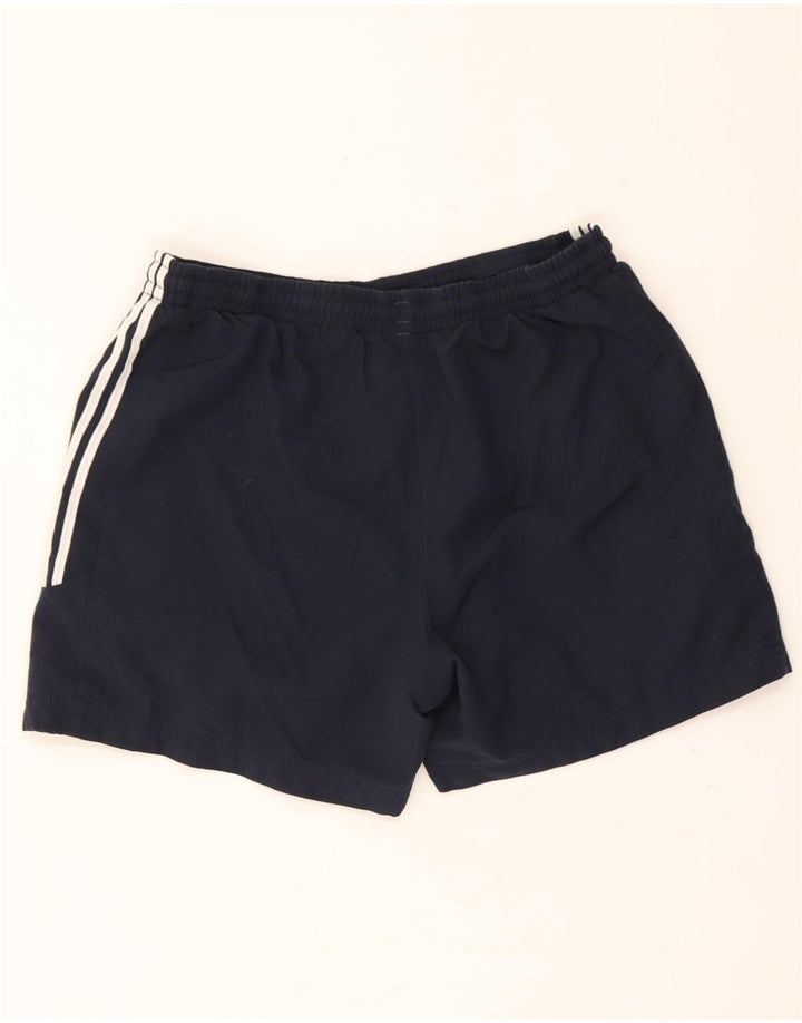 Adidas Pantalones cortos deportivos para mujer UK 10 Small Azul marino Poliéster