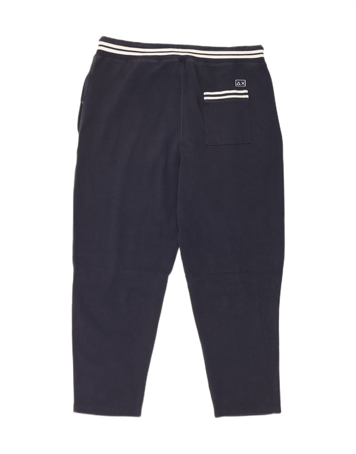 Sun68 Pantalón De Chándal Hombre XL Azul Marino Algodón