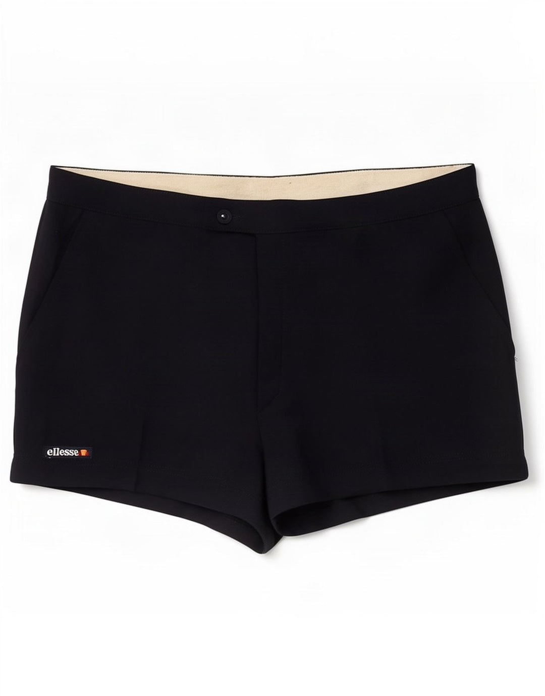 Pantalones cortos casuales para hombre Ellesse Large W36 Poliéster azul marino