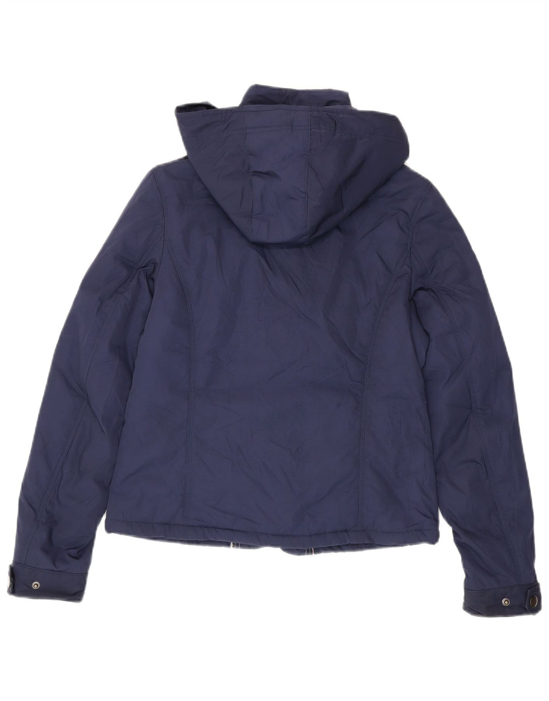 Tommy Hilfiger Chaqueta utilitaria con capucha para mujer UK 12 Medium Azul marino