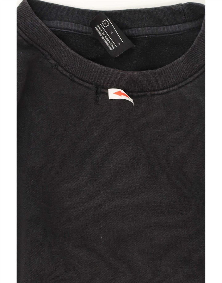 Nike - Sudadera tipo jersey para hombre, talla grande, algodón negro