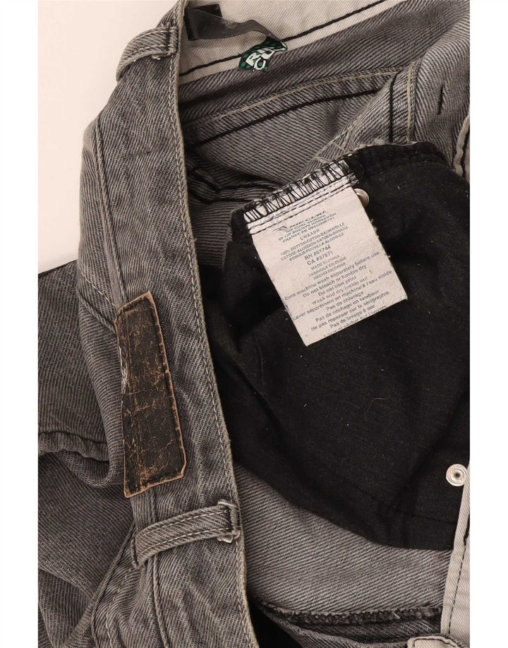 Rip Curl Pantalones cortos de mezclilla gráficos para hombre W36 Algodón gris grande