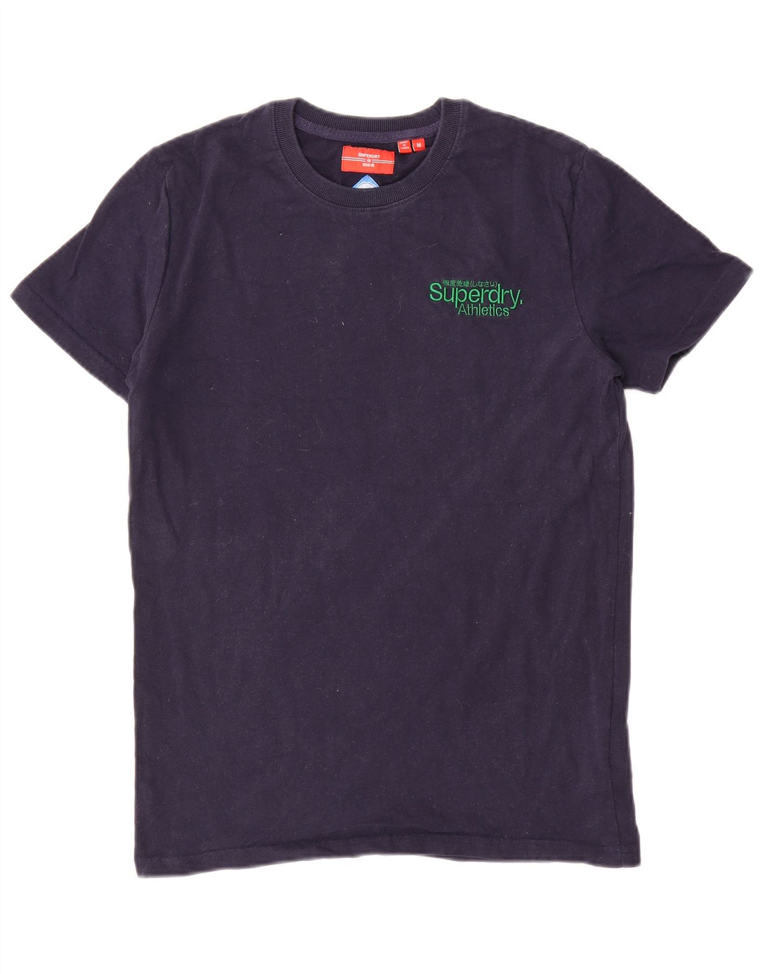 Camiseta Superdry Hombre Top Medium Azul Marino Algodón