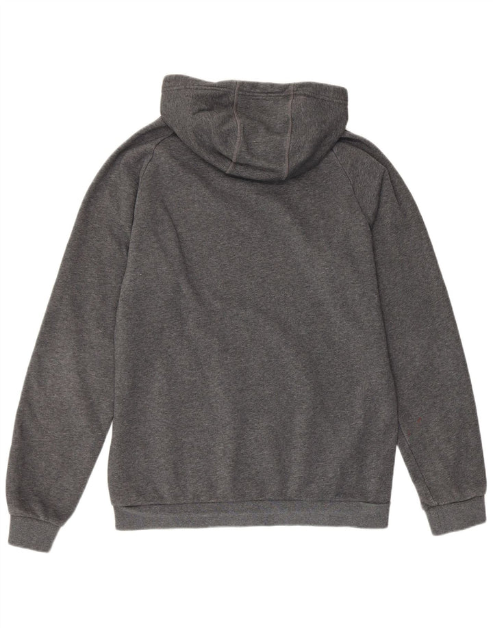 ADIDAS Hombre Sudadera con capucha Jumper Gris Medio Algodón