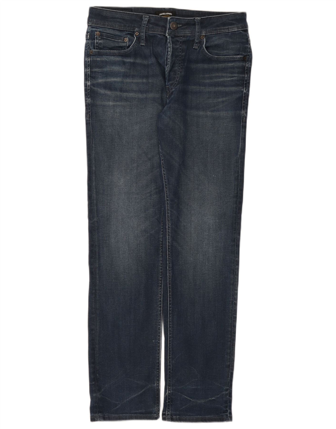 Jack & Jones Vaqueros Rectos Hombre W32 L32 Algodón Azul