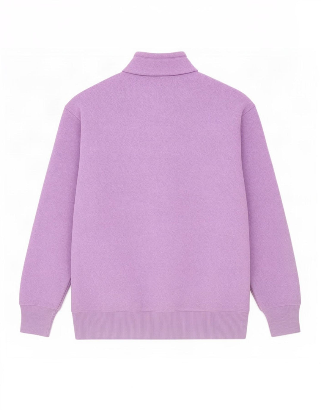 Champion Jersey De Polar Con Cuello Y Cremallera Para Hombre Poliéster Morado Medio