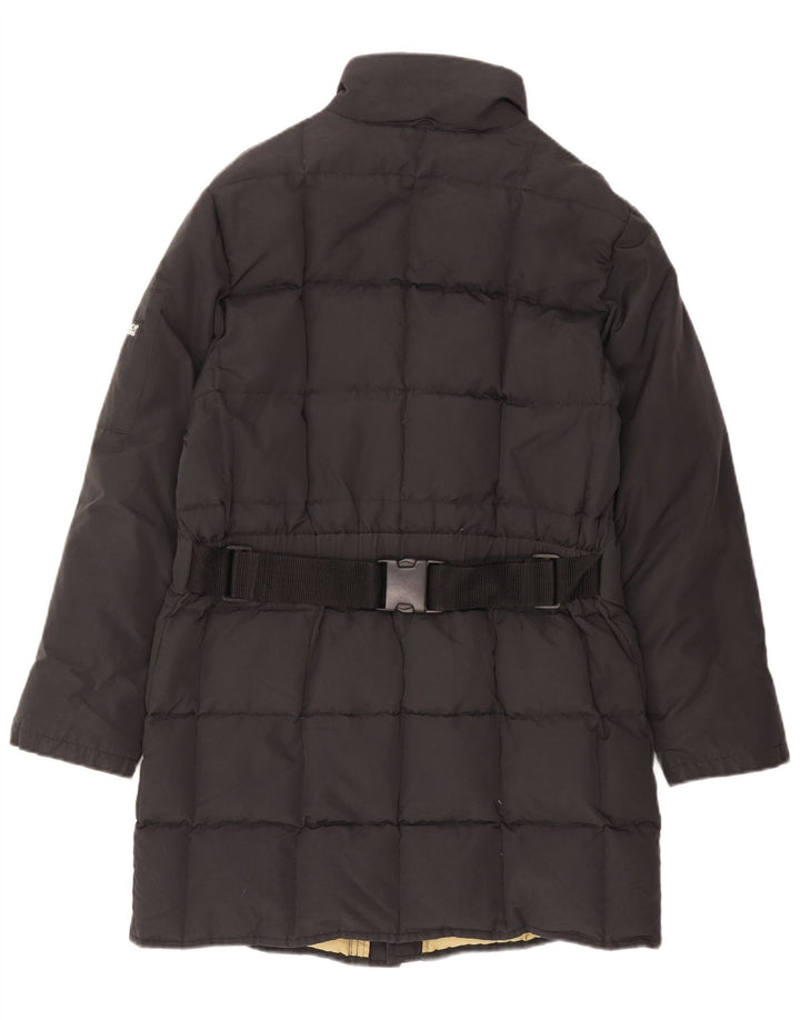 Woolrich Abrigo acolchado para hombre UK 38 Medium Black Nylon