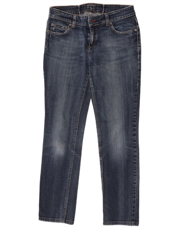 Vaqueros Slim Mujer Woolrich W28 L28 Azul
