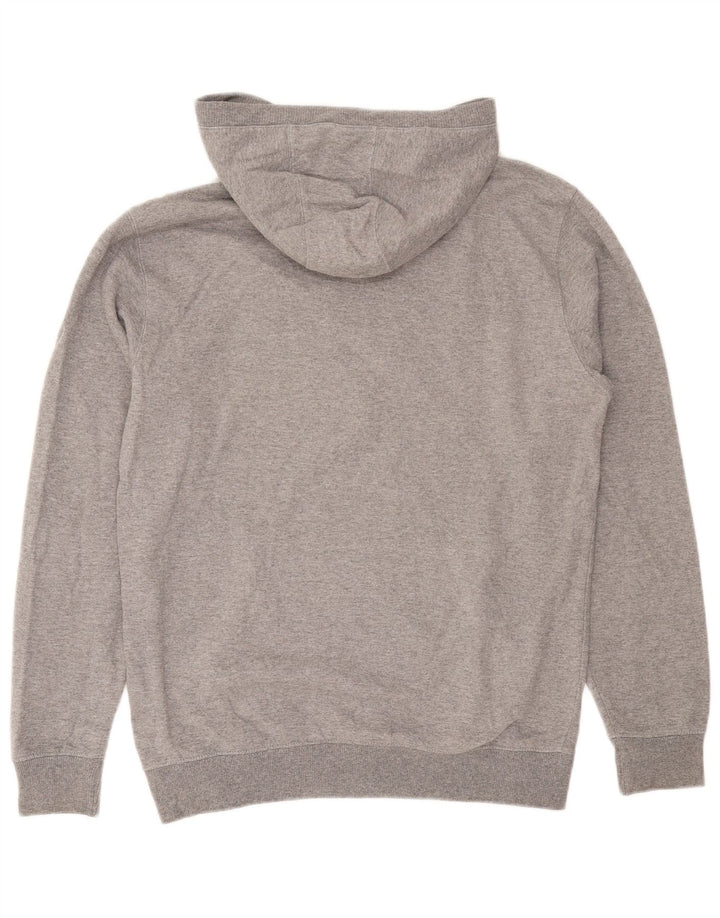 Vans Hombre Sudadera Con Capucha Gráfica Jersey De Algodón Gris Medio