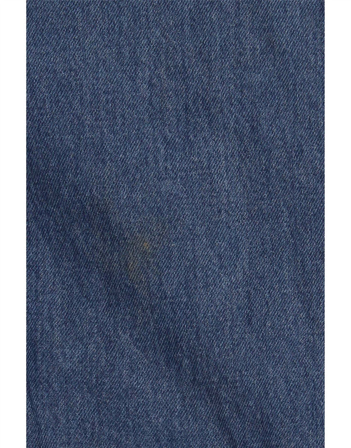Levi's Mens Cargo Peto Jeans Medio W36 L30 Algodón Azul