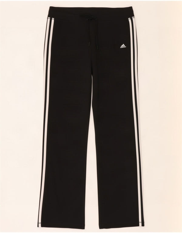 Adidas Pantalones de Chándal para Mujer UK 12/14 Mediano Negro Poliéster