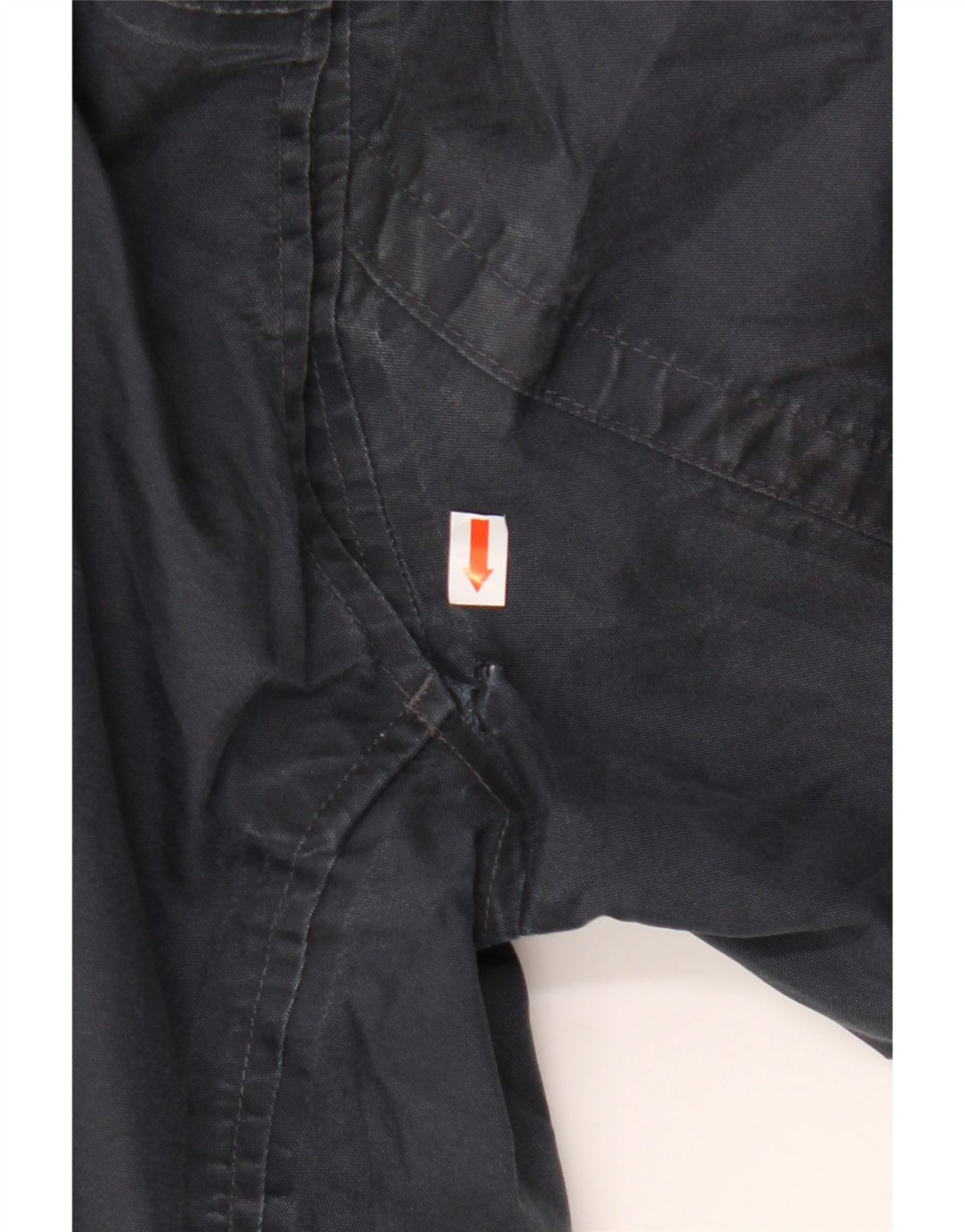 TIMBERLAND Chaqueta parka con capucha para hombre Reino Unido 40 Grande Algodón azul marino