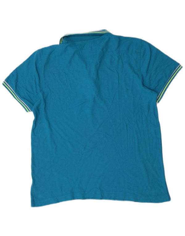 Polo Lotto Hombre XL Algodón Azul