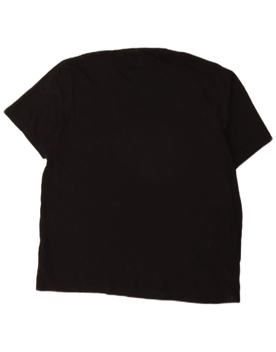 Cos Camiseta Regular Fit para Hombre Top XL Algodón Negro