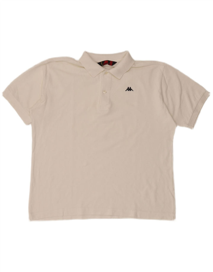 KAPPA Polo Hombre Medium Blanco