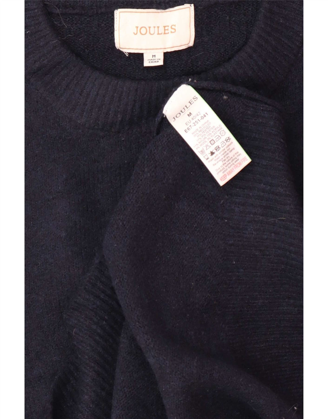Camiseta sin mangas Joules para mujer, talla XL, poliéster azul marino
