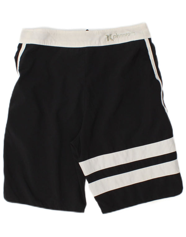 Hurley Bañador Phantom para niños 11-12 años Negro Colorblock