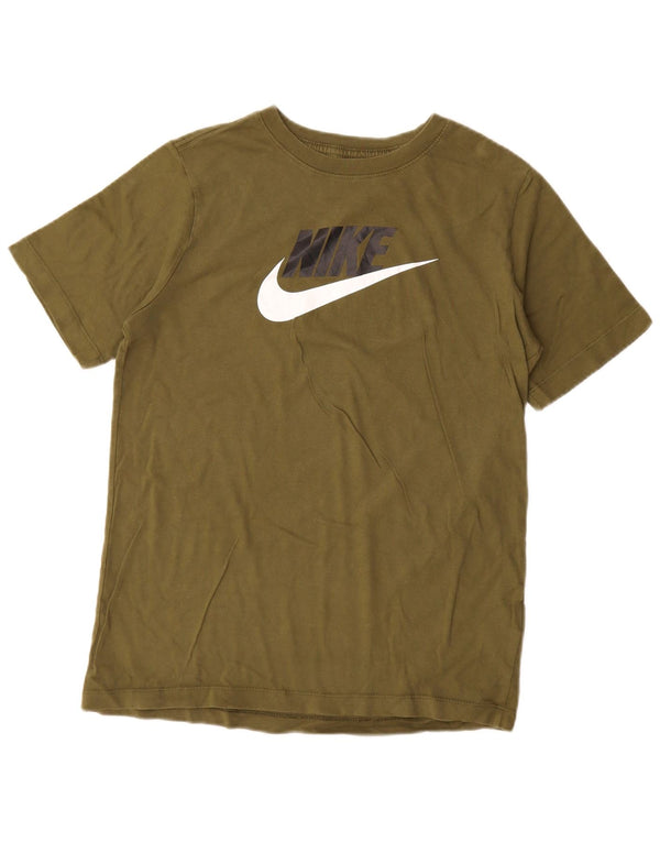 Nike Camiseta gráfica para niños 13-14 años XL Caqui Algodón
