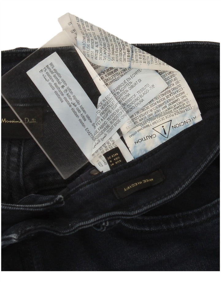 MASSIMO DUTTI Jeans Cónicos Mujer EU 40 Medium W30 L27 Azul Marino Algodón