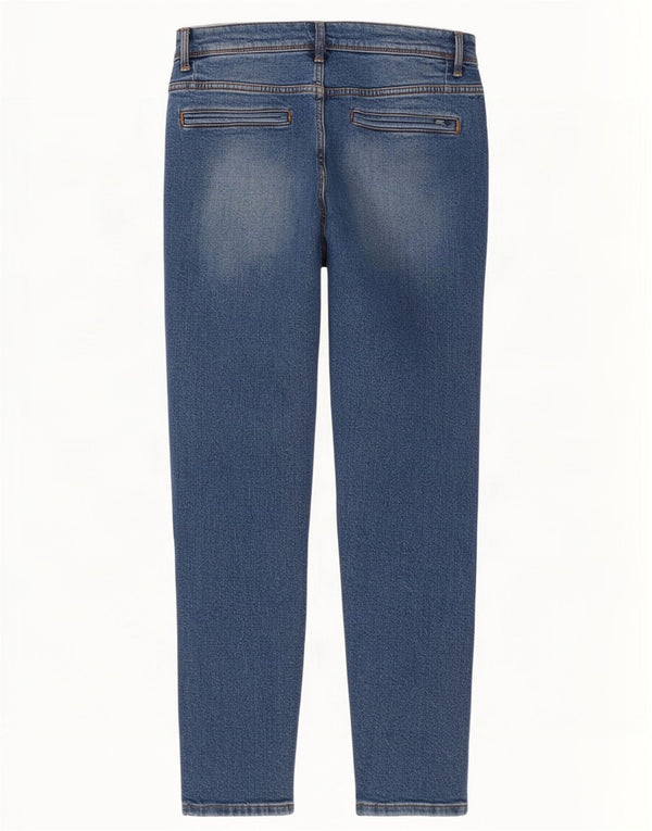 Zara Jeans ajustados desgastados para hombre EU 38 Small W30 L30 Azul