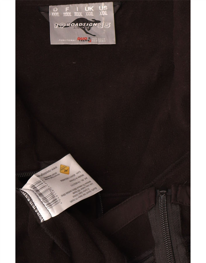 Roadsign Chaqueta cortavientos para hombre UK 46 3XL Poliéster negro