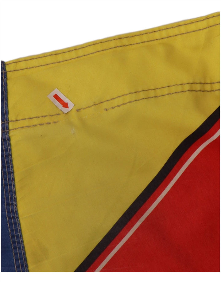 Rip Curl - Bañador para hombre, tamaño mediano, multicolor, poliéster con bloques de color