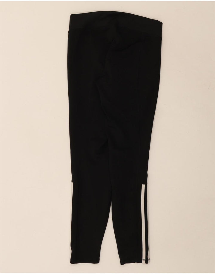 Adidas Leggings para mujer Reino Unido 8/10 Pequeño Negro Poliéster