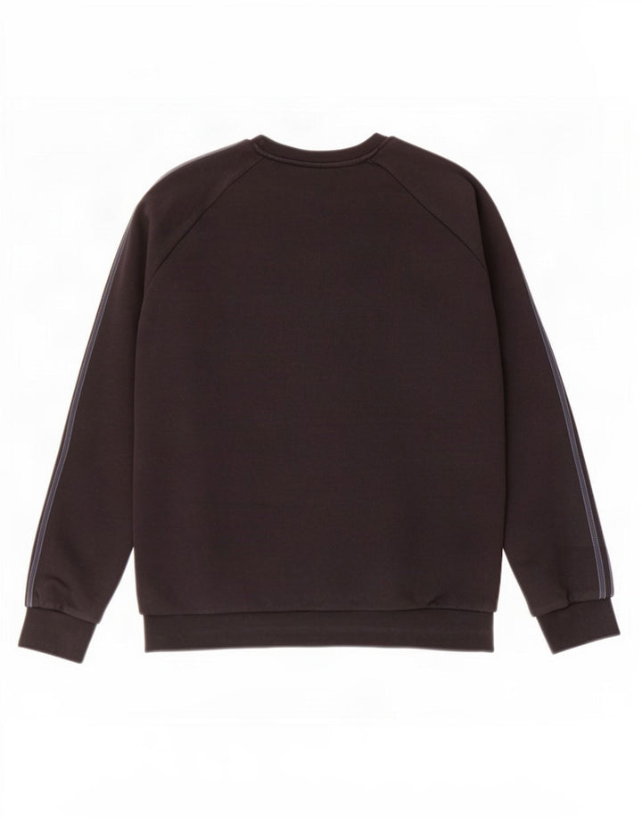 Adidas Hombre Sudadera Jumper Grande Negro Algodón