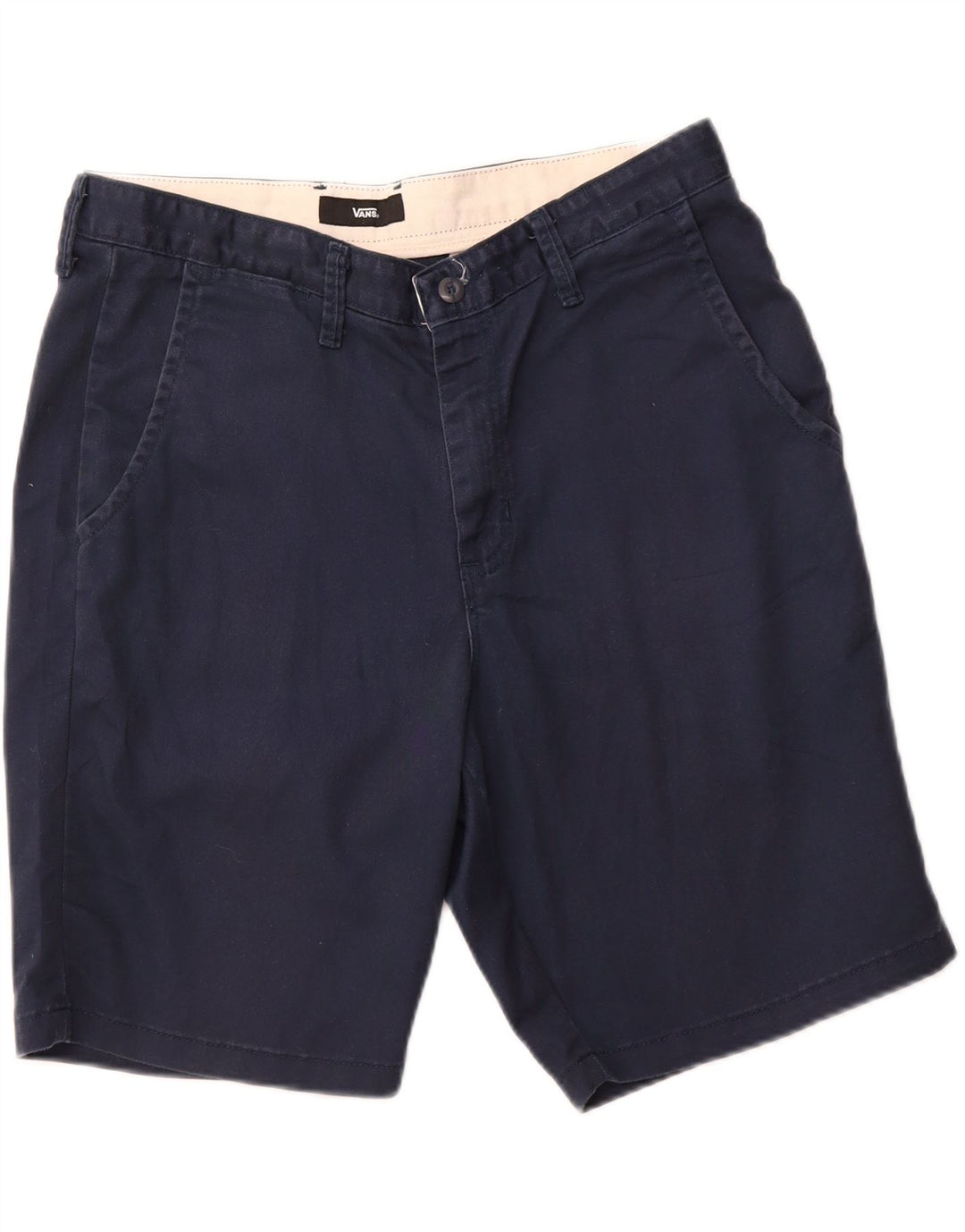 VANS Pantalones cortos chinos para hombre W34 Large Azul marino Algodón