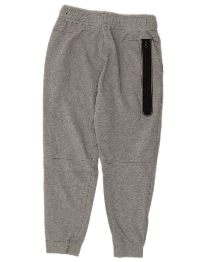 Nike - Pantalones de chándal para niño, 10-11 años, color gris medio jaspeado