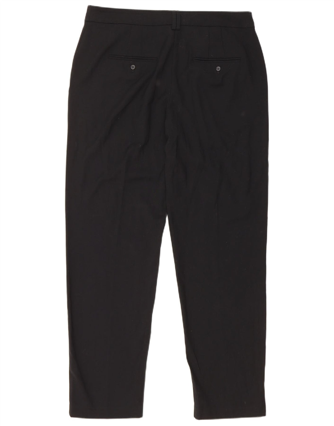 Marks & Spencer Pantalones chinos para mujer UK 12 Medium W34 L29 Negro