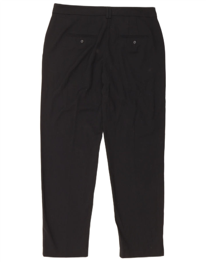 Marks & Spencer Pantalones chinos para mujer UK 12 Medium W34 L29 Negro