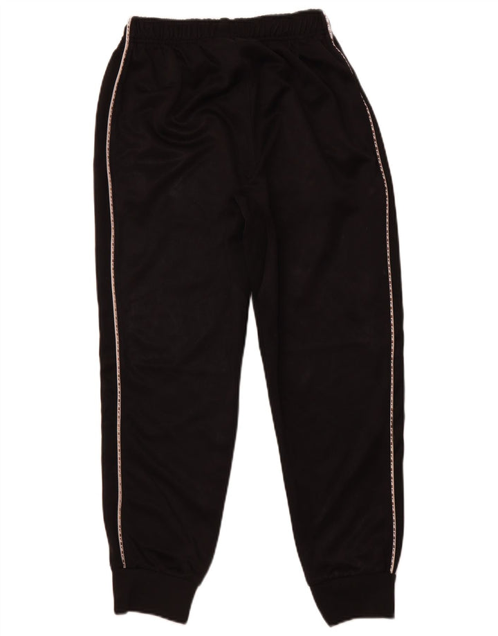 NIKE Mujer Chándal Pantalones Joggers UK 8 Small Negro Poliéster