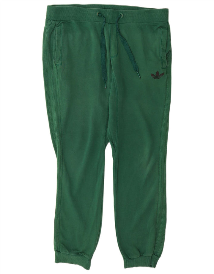 ADIDAS Pantalón Chándal Hombre Joggers XL Algodón Verde