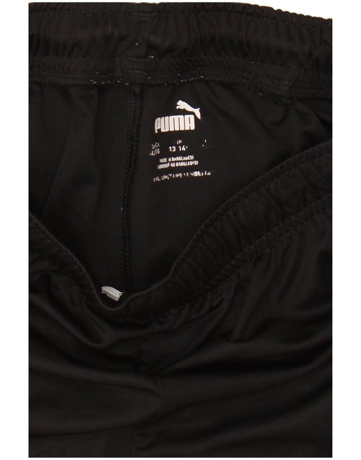 Puma Pantalón Corto Deportivo Niño 13-14 Años Negro Poliéster